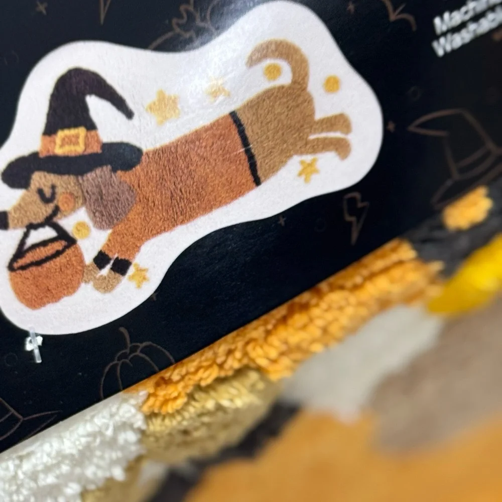 Halloween Dog Bath Mat